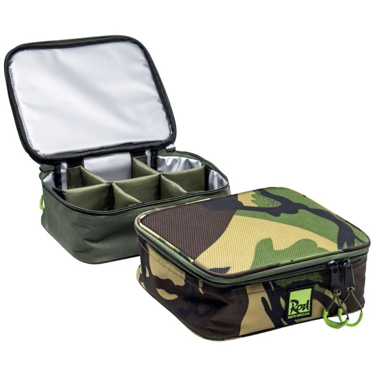 Geanta pentru Momeala de Carlig Rod Hutchinson CLS Glug &amp; Pop-Up Bag, Verde Oliv