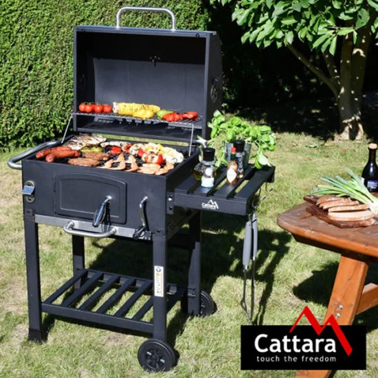 Gratar Cattara Pe Carbune Din Fonta Royal Clasic, Tt13040, 102x60x106cm