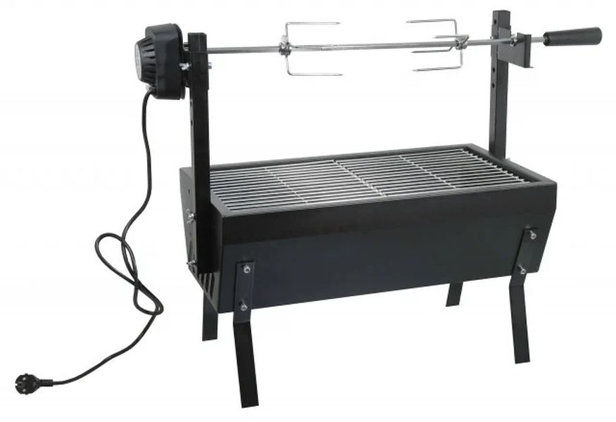 Gratar Cattara Pe Carbuni Grar Cu Rotisor Electric 230V TT13036