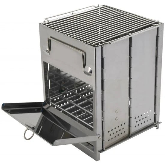 Gratar Cattara Pliabil Cube Pentru Lemn Tt13001