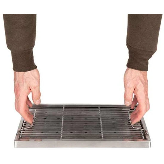 Gratar Fox Cookware Foldable Bbq Inox, 38x26x3cm