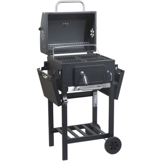 Gratar Pe Carbune Royal Partener Cattara, Tt13039, Black, 97x98x35cm