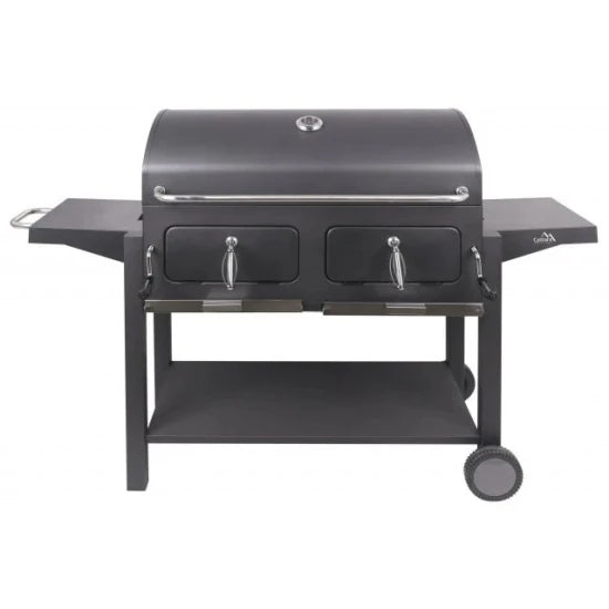 Gratar Pe Carbuni Cattara Royal Grande 3xl, 84x42cm, Mobil, Capac, 2 Tavi Carbune - Tt13047