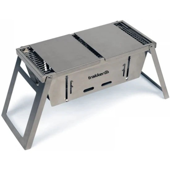 Gratar Trakker Armolife Ss Folding Bbq, 74x22x25cm