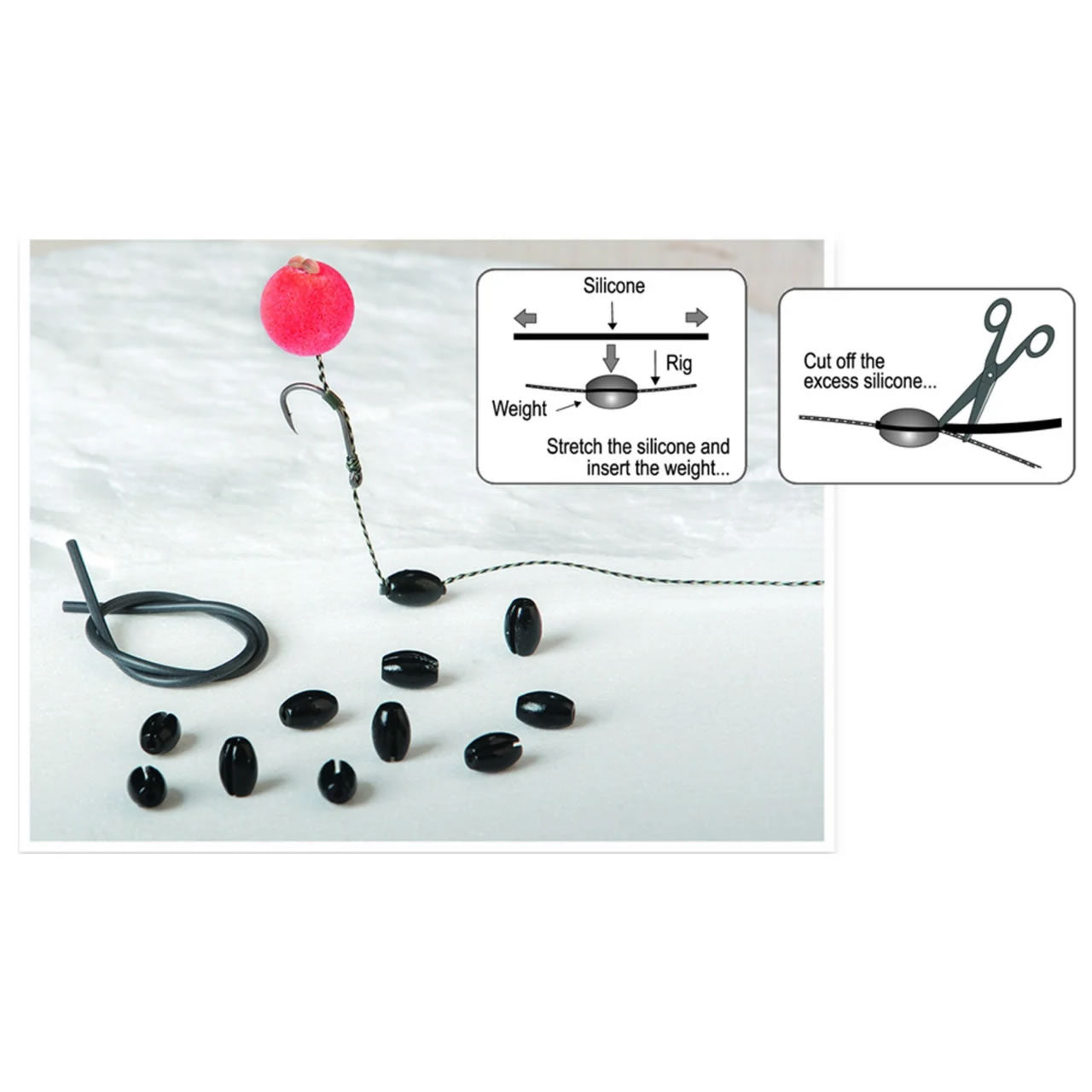 Greutate pentru Pop Up Extra Carp 1.0g, 10buc/pac