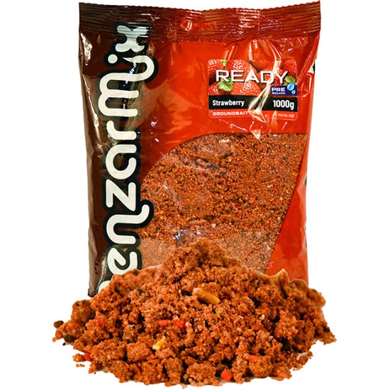 Groundbait Benzar Mix Ready Carp, Capsuna, 1kg