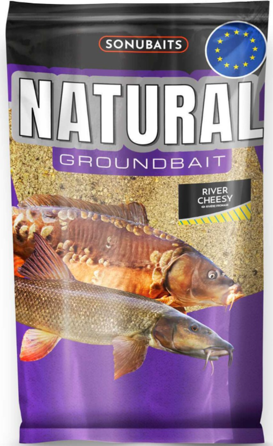Groundbait Sonubaits Natural, Cheesy, 1kg