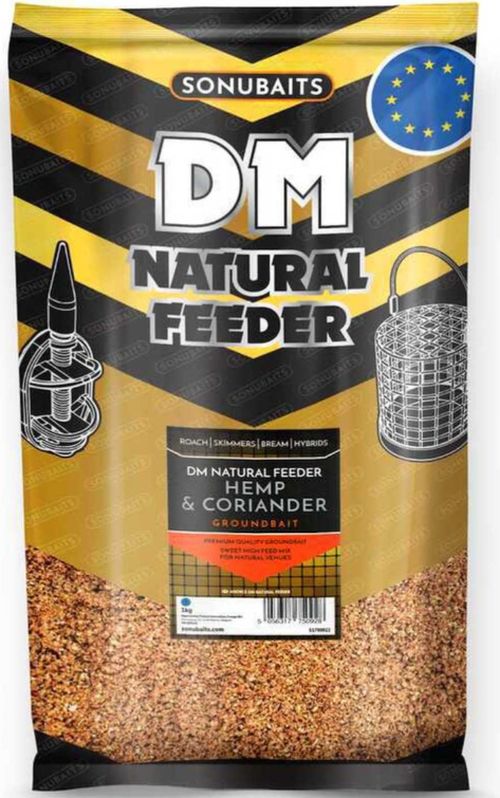 Groundbait Sonubaits Natural Feeder, Hemp &amp; Coriander, 1kg