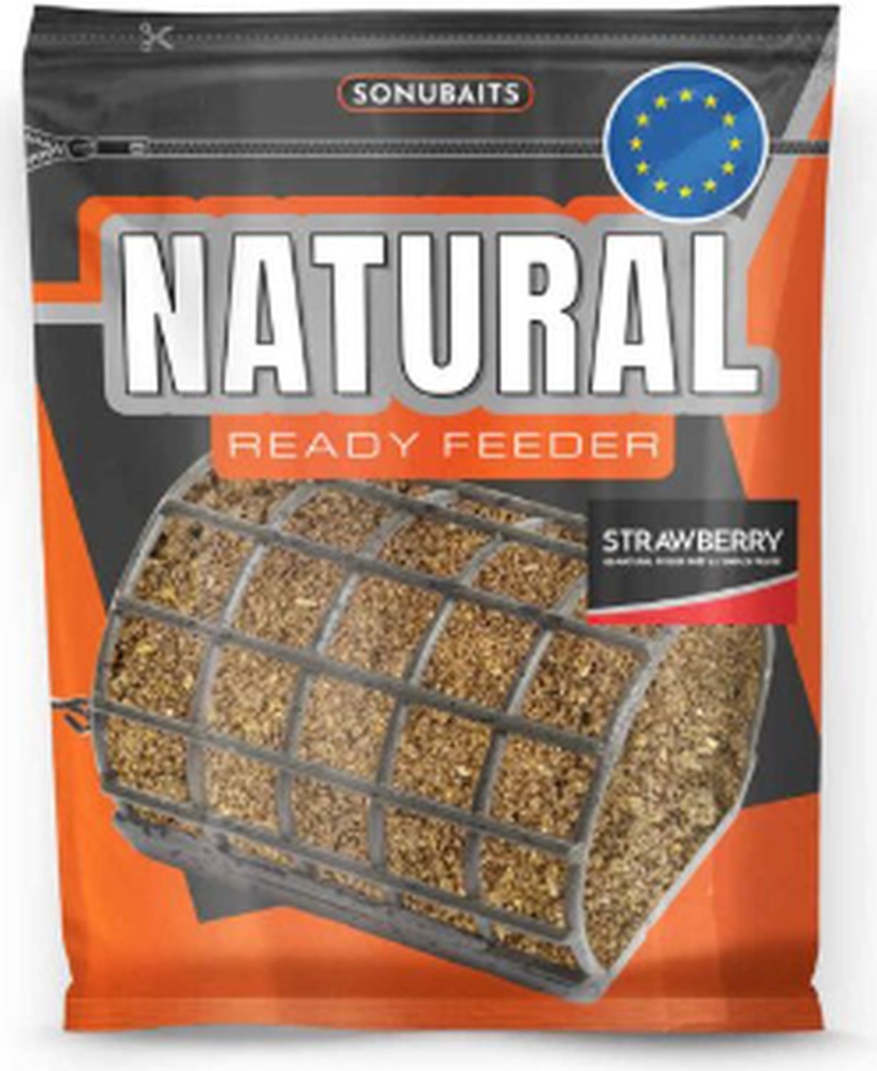 Groundbait Sonubaits Natural Ready Feeder, Strawberry, 750g