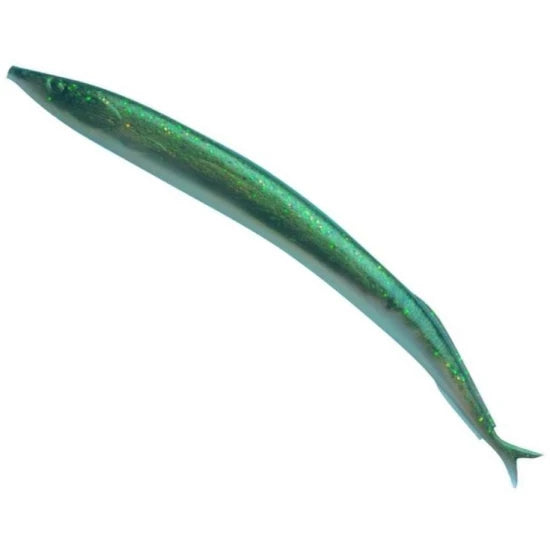 Grub Bekley Powerbait Gulp Alive Sand Eel, Sapphire Shine, 13cm, 8buc/pac