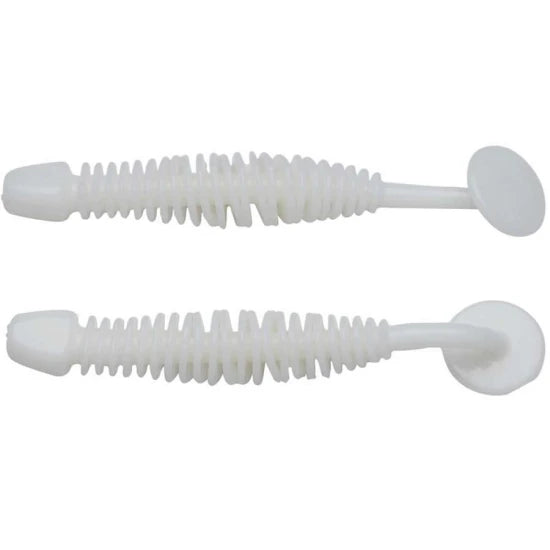 Grub Berkley Powerbait Power Leech, Milky White, 5cm, 12buc/pac