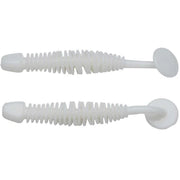 Grub Berkley Powerbait Power Leech, Milky White, 5cm, 12buc/pac