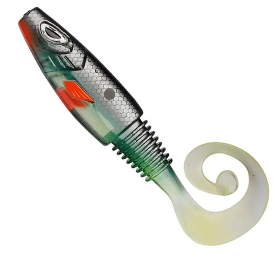 Grub Berkley Sick Curl, Blue Shiner, 8cm, 48buc/pac