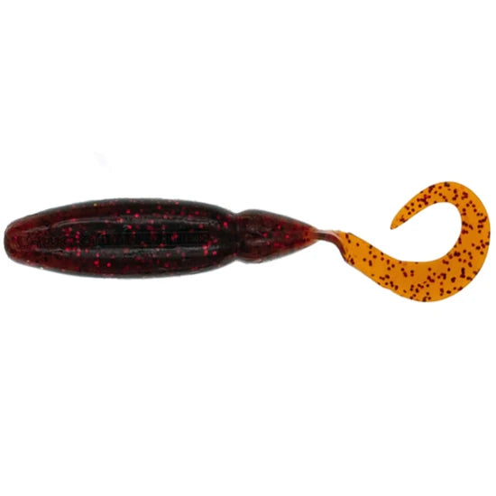 Grub Biwaa Tailgunr 9.0cm, 012 Bloodworm Texas Craw, 7buc/pac