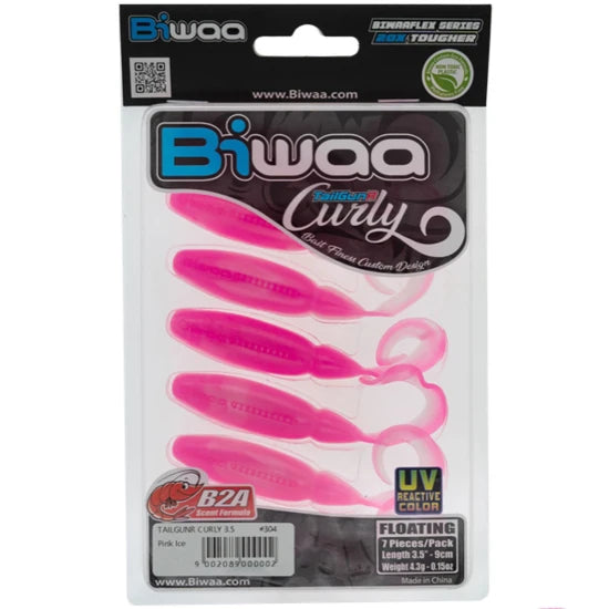 Grub Biwaa Tailgunr 9.0cm, 304 Pink Ice, 7buc/pac