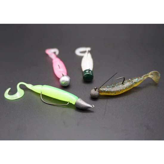 Grub Biwaa Tailgunr 9.0cm, 206 Golden Shiner, 7buc/pac