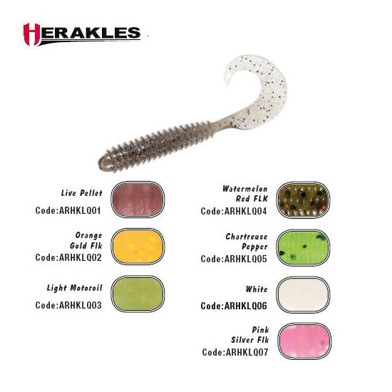 Grub Colmic Herakles Viber 6.2cm ORANGE GOLD FLK