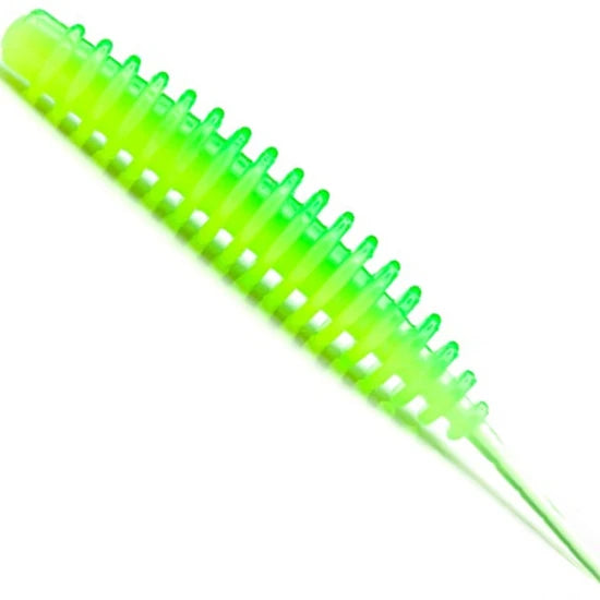 Grub Fast Strike Flexi Worm, 5cm, Limetreuse, 10buc/pac