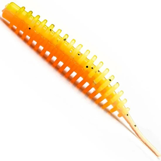 Grub Fast Strike Flexi Worm, 5cm, Orange Lemon, 10buc/pac