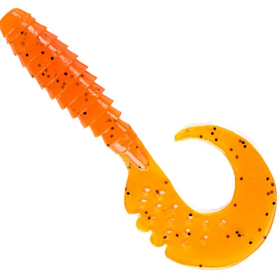 Grub Fishup Fancy Grub 5cm, Orange Pumpkin Black, 10buc/pac