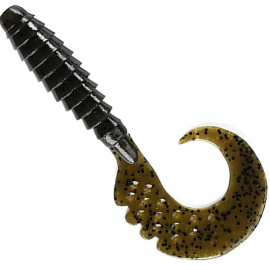 Grub Fishup Fancy Grub 5cm, Watermelon Brown Black, 10buc/pac