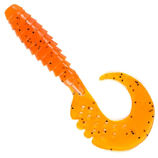 Grub Fishup Fancy Grub 6.3cm, Orange Pumpkin Black, 10buc/pac