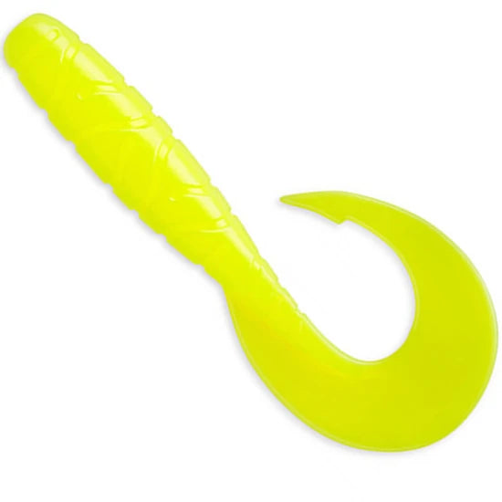 Grub Fishup Mighty Grub 10cm, Lemon, 7buc/pac