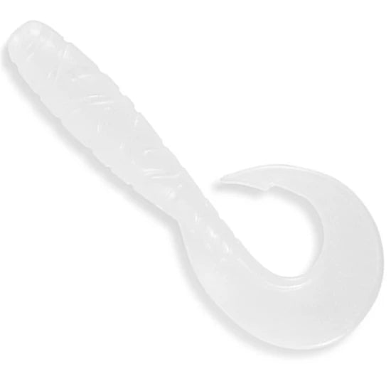 Grub Fishup Mighty Grub 10cm, Pearl, 7buc/pac