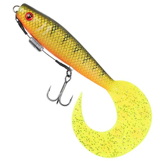 Grub Fox Rage Pro Grub Loaded, 12cm, 17g, Natural Perch, 1buc/pac
