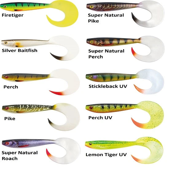 Grub Fox Rage Pro Bulk, Perch Uv, 10cm, 1buc/pac