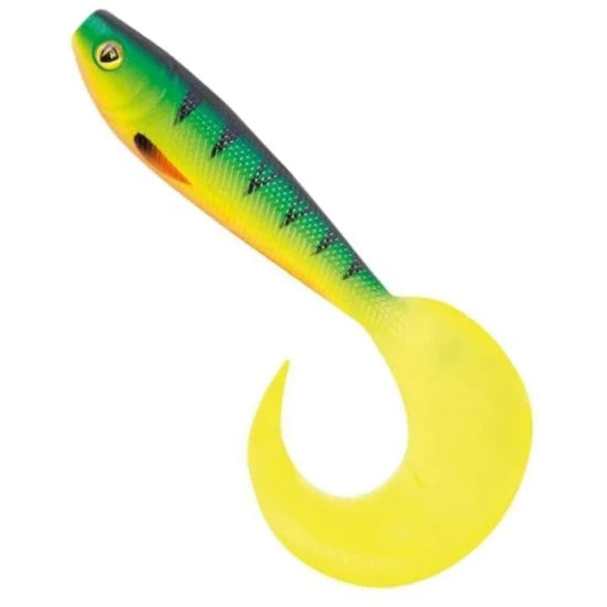 Grub Fox Rage Pro, Uv Fire Tiger, 10cm, 1buc/plic
