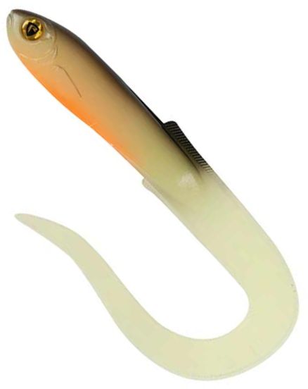 Grub Fox Rage Slick Eel, Hot Olive, 35cm, 1buc/pac