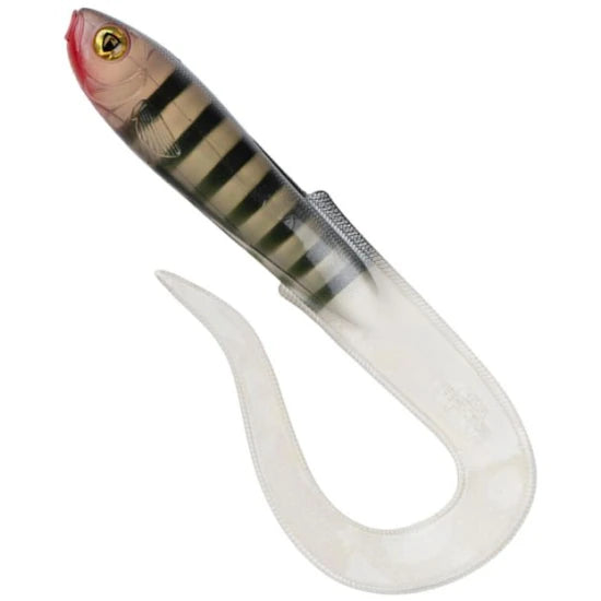Grub Fox Rage Slick Eel, Uv Original Stickleback, 28cm, 1buc/pac