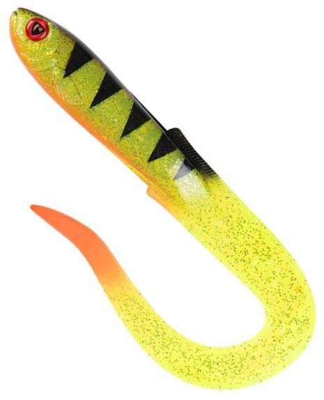 Grub Fox Rage Slick Eel, UV Perch, 35cm, 1buc/pac