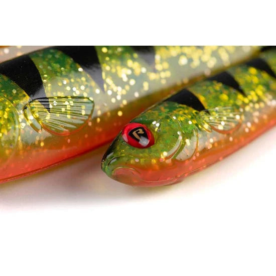 Grub Fox Rage Slick Eel, Uv Perch, 35cm, 1buc/pac