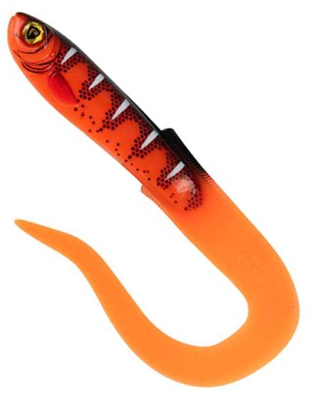 Grub Fox Rage Slick Eel, UV Red Wake, 35cm, 1buc/pac