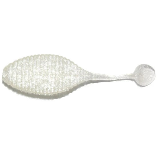 Grub Hide Up Stagger Wide 1.5" Salt, S-07 Glow White, 3.8cm, 8buc/pac