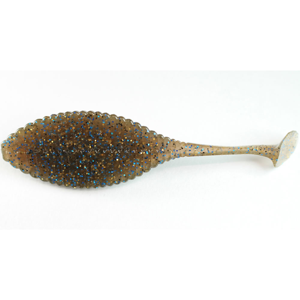 Grub Hide Up Stagger Wide 3.3&quot;, 115 Cinnamon Blue Gill, 8.4cm, 5buc/pac