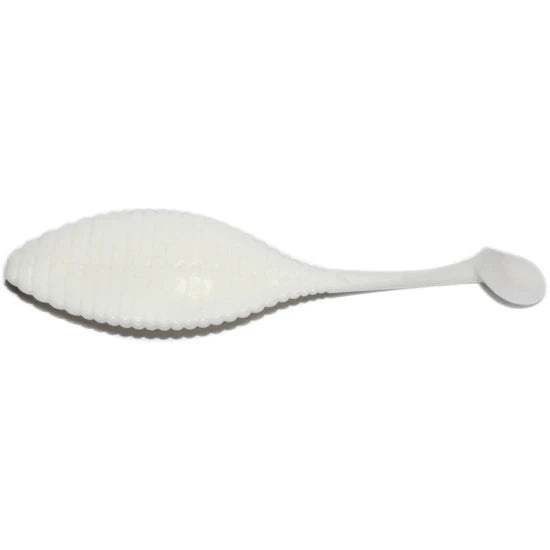 Grub Hide Up Stagger Wide 3.3" Salt, S-01 White, 8.4cm, 5buc/pac