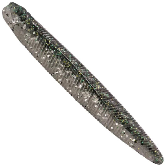 Grub Illex Yammy Fish, Dark Thunder Clear Silver, 4,4g, 7.1cm, 5buc/pac
