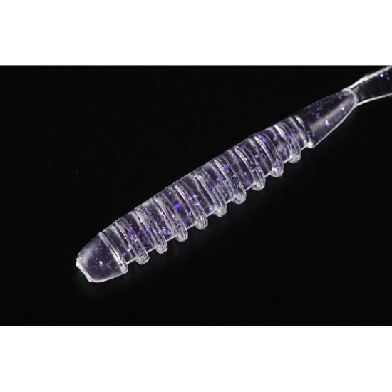 Grub Jackall Tide Curly Clear Hl Flake 5cm 8buc/plic