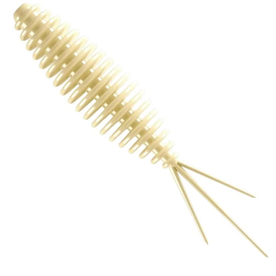 Grub Libra Lures Turbo Worm Mini, 35mm, 0.34g, Cheese, 15buc/pac