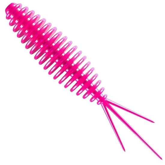Grub Libra Lures Turbo Worm Mini, 35mm, 0.34g, Hot Pink, 15buc/pac