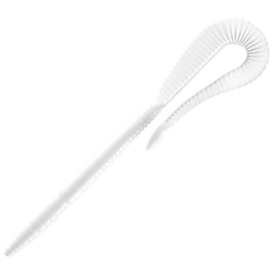 Grub Libra Bass Crazy Tail Worm, 011 Hot Orange, 14cm, 8buc/pac