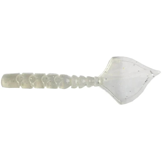 Grub Mustad Aji Finesse Hila Clear Luminous Silver Glitter, 4.3cm, 12buc/pac