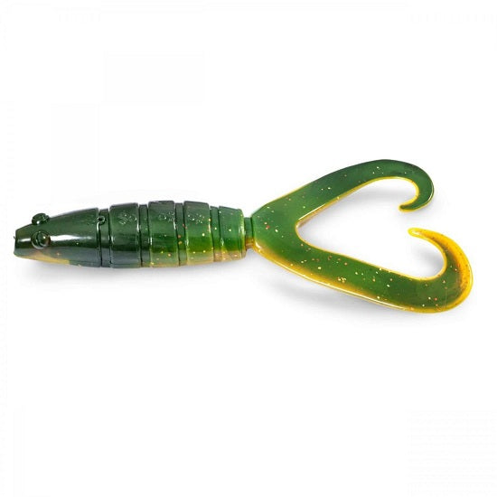 Grub Quantum Twinler 20cm 58g culoare Orange Craw