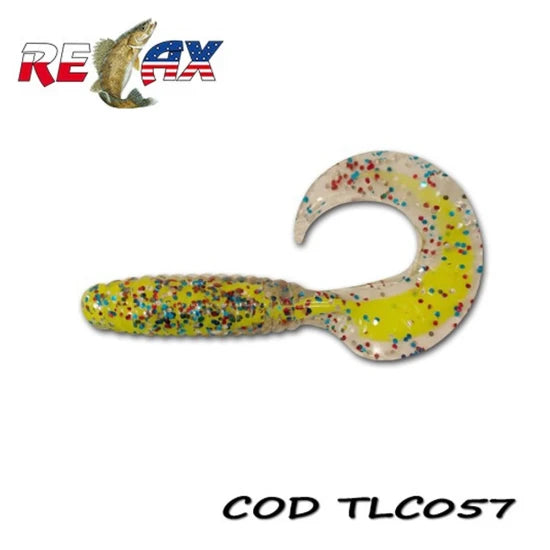 Grub Relax Twister Laminat Core, 9cm, Culoare 057, 4buc/pac