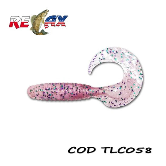 Grub Relax Twister Laminat Core, 9cm, Culoare 058, 4buc/pac