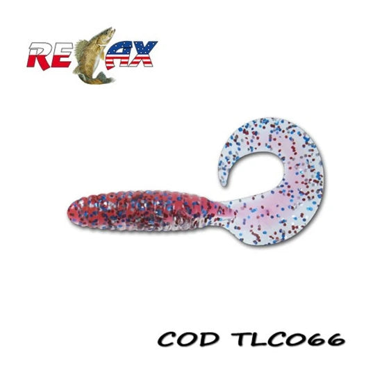 Grub Relax Twister Laminat Core, 9cm, Culoare 066, 4buc/pac