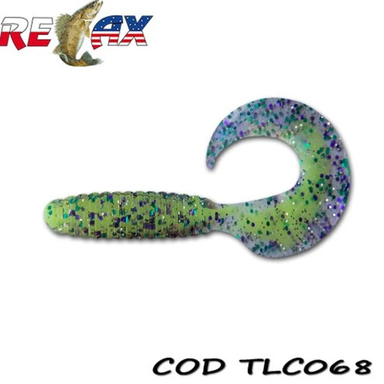 Grub Relax Twister Laminat Core, 9cm, Culoare 068, 4buc/pac
